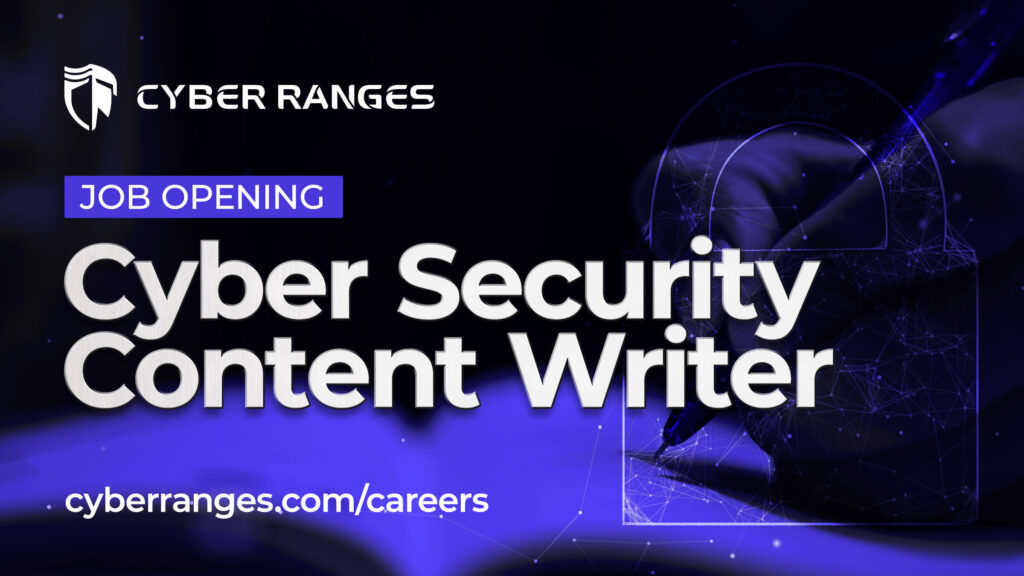 Cyber Security Content Writer